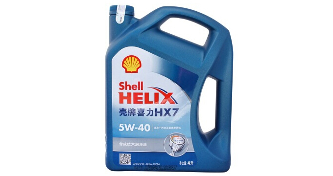 Shell 壳牌 蓝喜力 Helix HX7 5W 40 合成机油 4L 京东商城价格188元包邮 